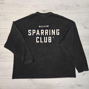 Boxraw Sparring Club Long Sleeve Oversized T-Shirt